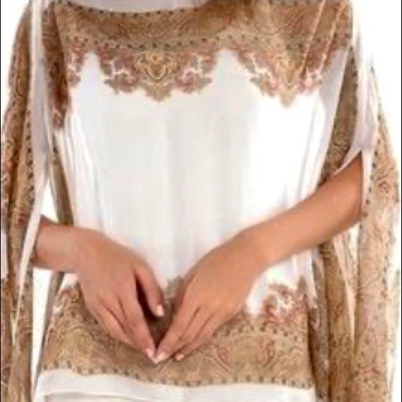 Tops Bohemian Shawl White Background Poshmark